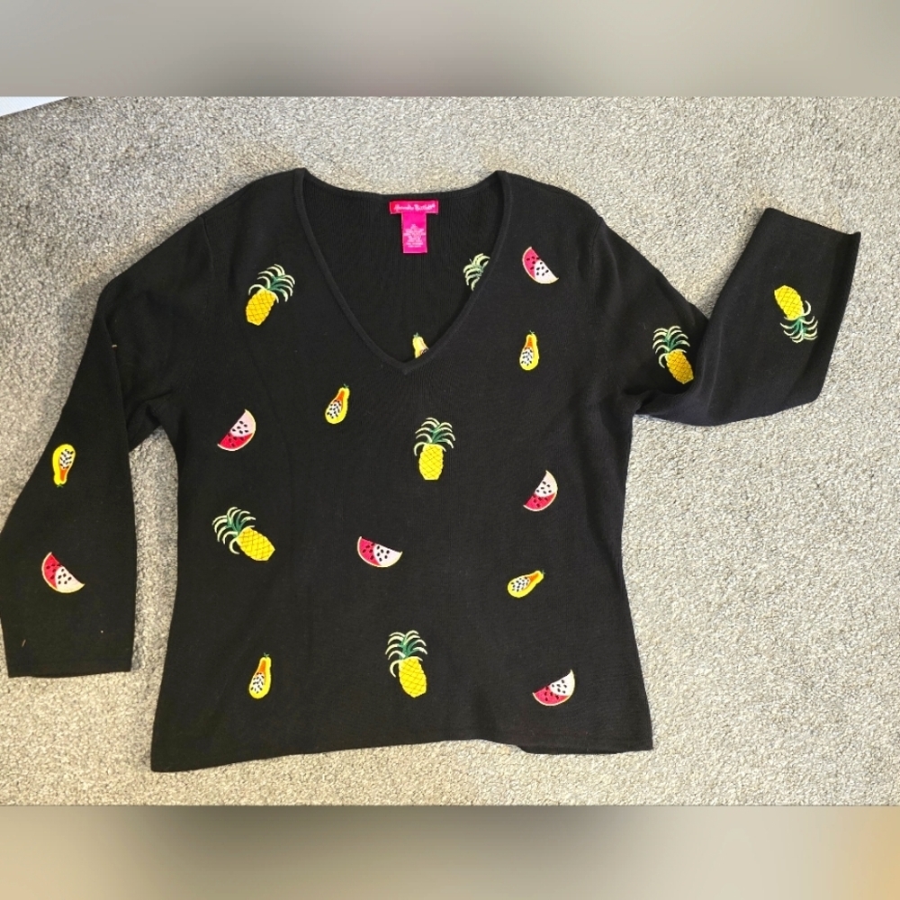 Alexander Bartlett Retro Lightweight Sweater Size XL